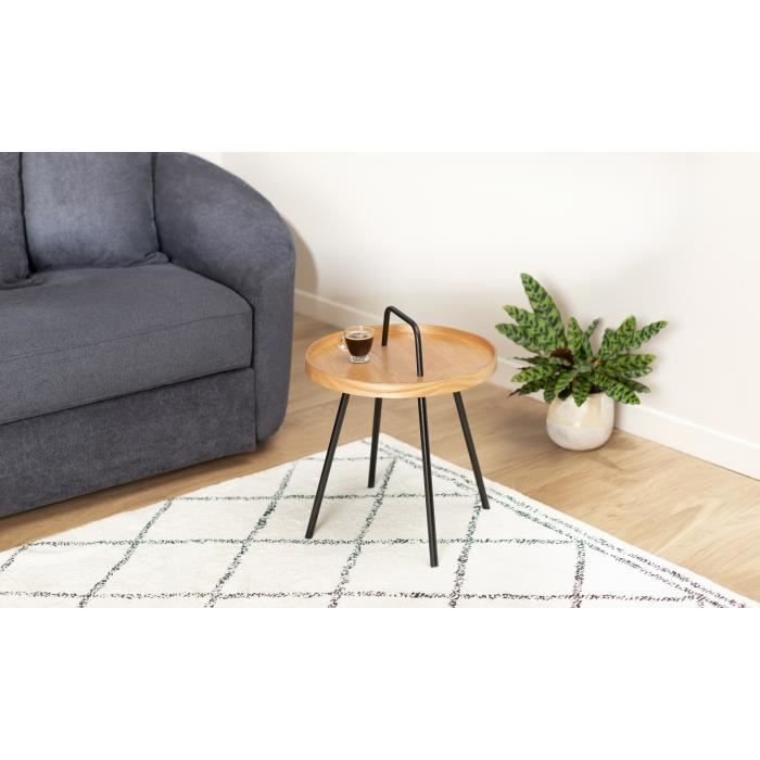 Cstore Ronde salontafel met Indus M1 handvat