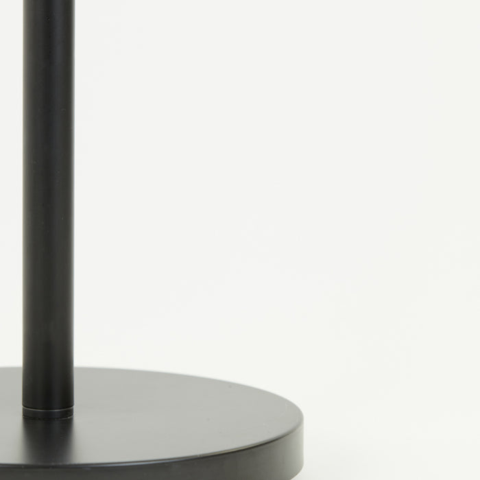 Light & Living Vloerlamp Montana - Zwart - Ø25cm