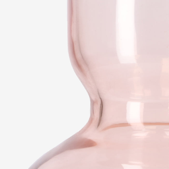 Sissy-Boy Roze Vaas transparant 3 bollen laag