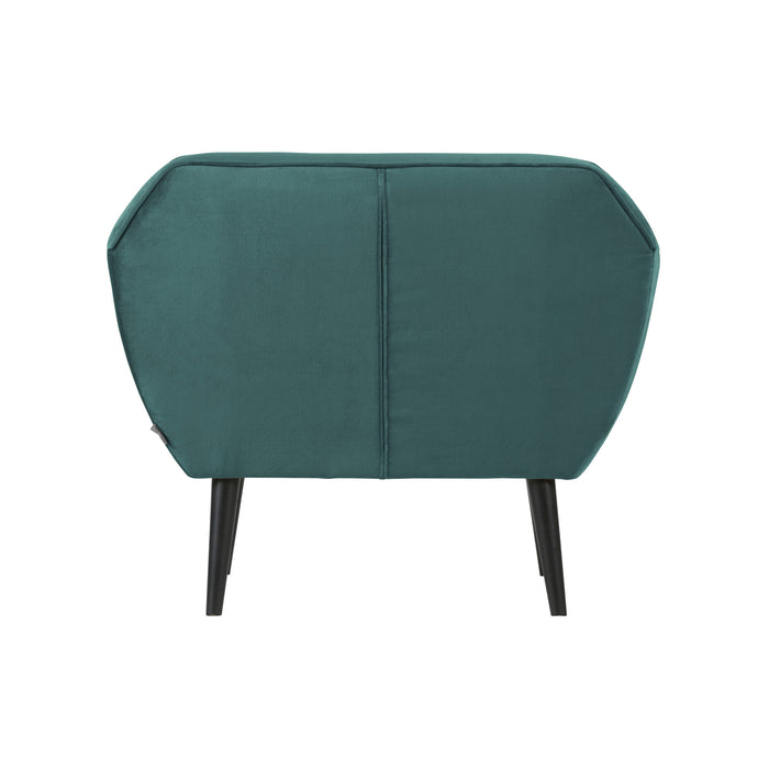 Woood Rocco Fauteuil - Velvet - Teal