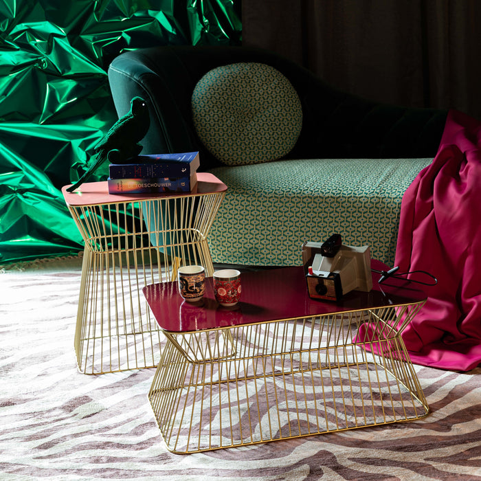 Bold Monkey No Offence bijzettafel oudroze