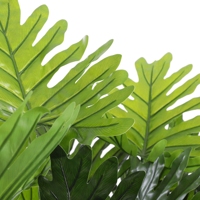 Mica Decorations Philodendron Kunstplant - H100 x Ø70 cm - Groen