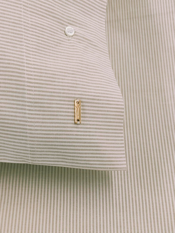 Yellow Dekbedovertrek Katoen Oxford naturel