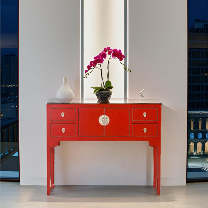 Fine Asianliving Chinese Sidetable Lucky Rood -