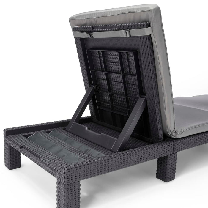 Allibert Ligbed Daytona grafiet 213720