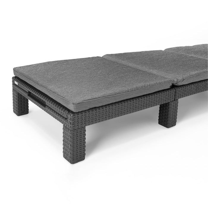 Allibert Ligbed Daytona grafiet 213720