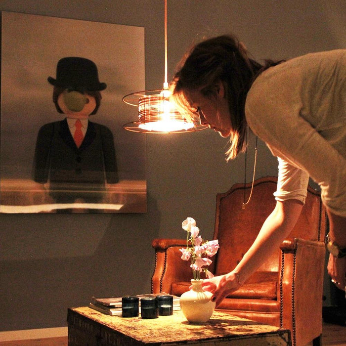 Tolhuijs hanglamp SPOOL koper Deluxe koper