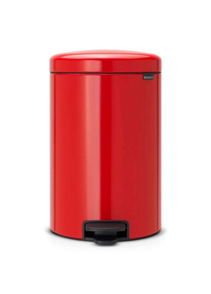 Brabantia NewIcon Pedaalemmer 20 L - Passion Red