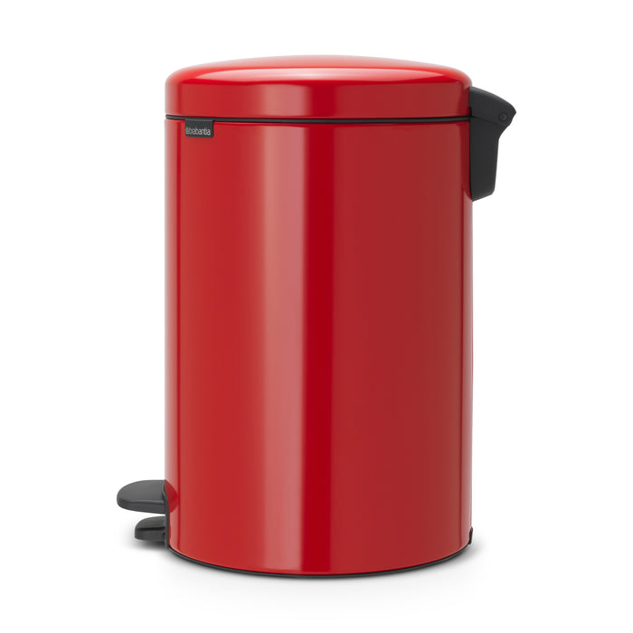 Brabantia NewIcon Pedaalemmer 20 L - Passion Red