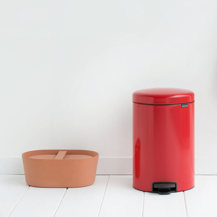 Brabantia NewIcon Pedaalemmer 20 L - Passion Red