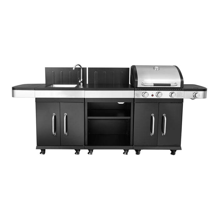 SUMM Supreme Buitenkeuken B 242 x D 57 cm