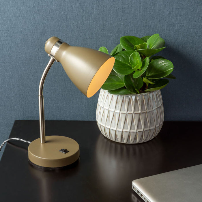 Leitmotiv New Study Tafellamp - Mosgroen