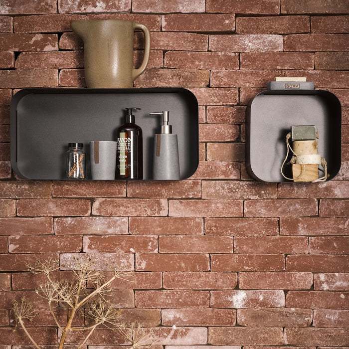 Sealskin Brix Wandkubus 50 cm - Zwart