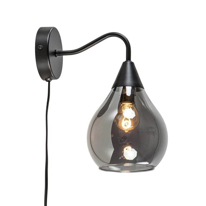 Highlight Wandlamp Cambio H 27 cm Ø 15 cm zwart