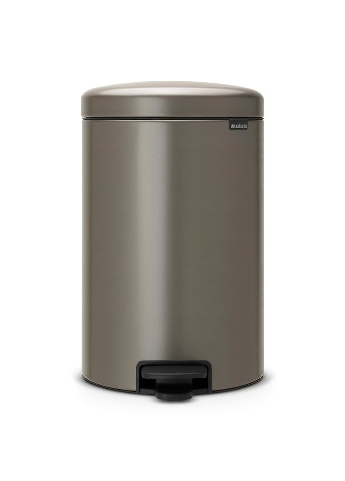 Brabantia NewIcon Pedaalemmer 20 L - Platinum
