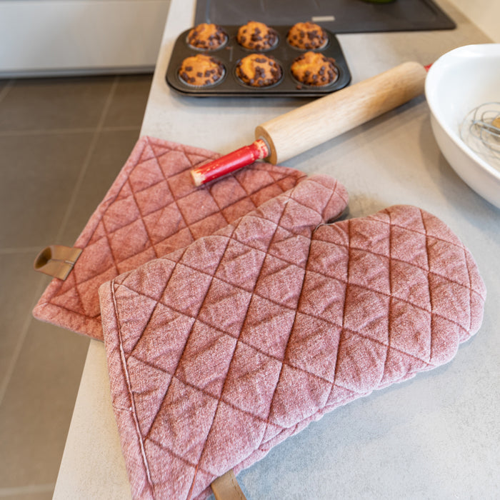 Tiseco Home Studio Myrna Ovenwant - Rust