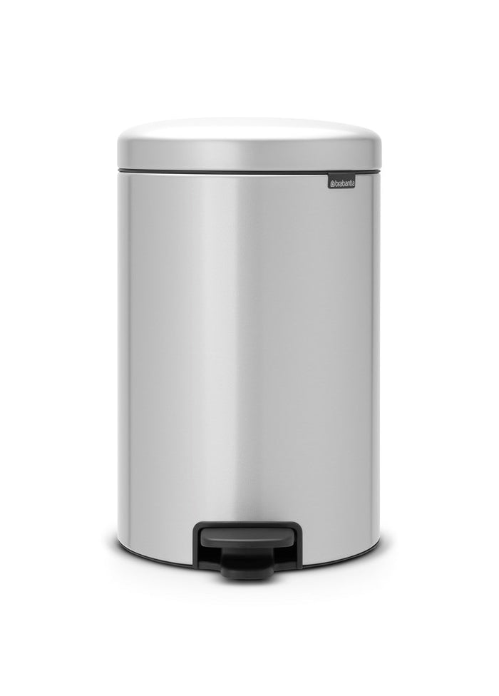 Brabantia NewIcon Pedaalemmer 20 L - Metallic Grey