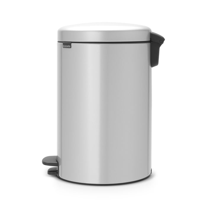 Brabantia NewIcon Pedaalemmer 20 L - Metallic Grey
