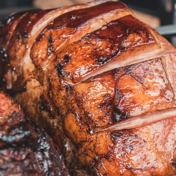 ALL' GRILL Sauzen en marinades "Mop" met een houten handvat