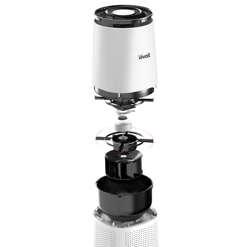 Levoit Tower True HEPA Air Purifier - LV-H134-RWH