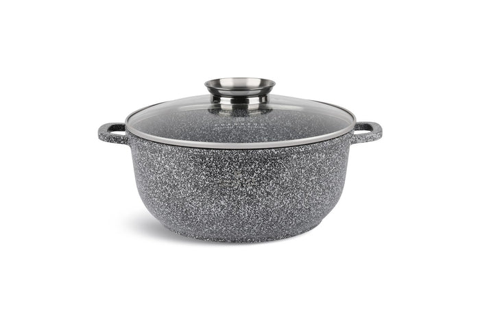 Edenberg Stonetec Line - 15-delige Luxe Pannenset van Gesmeed