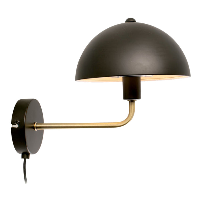 Leitmotiv Bonnet Wandlamp - Zwart