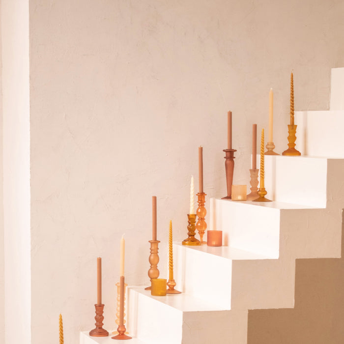 À la Frosted Classic Kandelaar - Blush