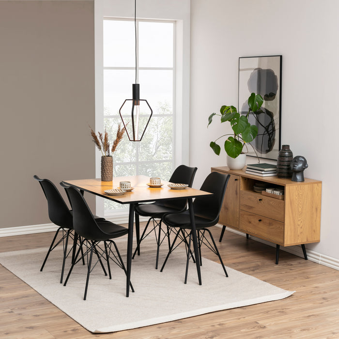 by fonQ basic Iris Eetkamerstoel - Grijs