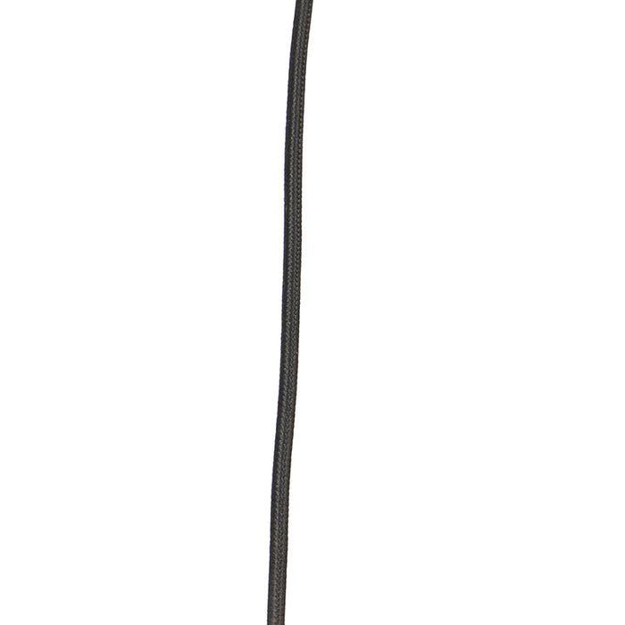 QAZQA Landelijke hanglamp rotan 41 cm - Bishop