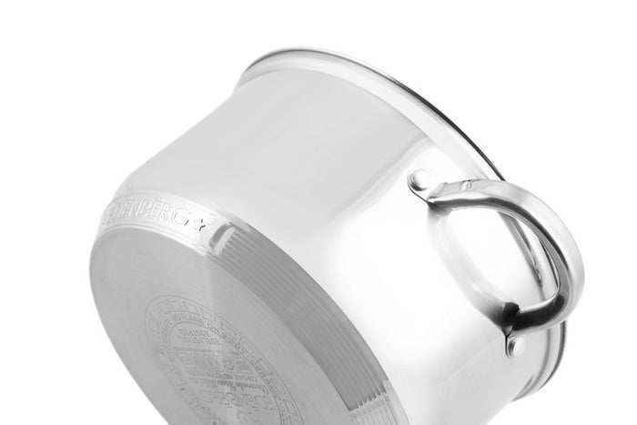 Edenberg Classic Line - Stoompannenset - Ø 22 cm - 5-delig - Voorzien