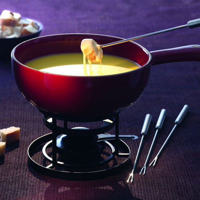 Emile Henry Fondueset Ø 24 cm
