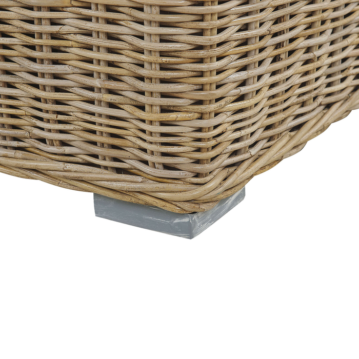 Beliani - ARDEA - Tuinbank - Natuurlijk - Rotan