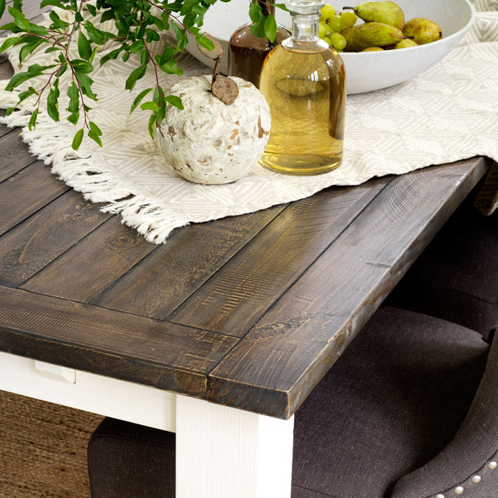 Rowico Adele Eetkamerstoel - Set Van 2 - Stof Grijs - Witte Poten