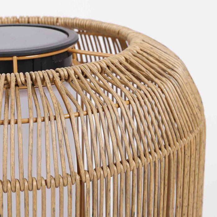 Luca Lighting Colwood Lantaarn Solar - H30 x Ø30 cm - Bruin