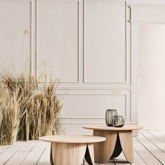 Bolia Peyote Salontafel - H 35 x Ø 56 cm - Gelakt Eiken