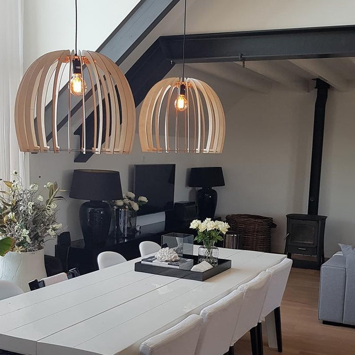 Reality Wood Hanglamp Ø 60CM - Hout