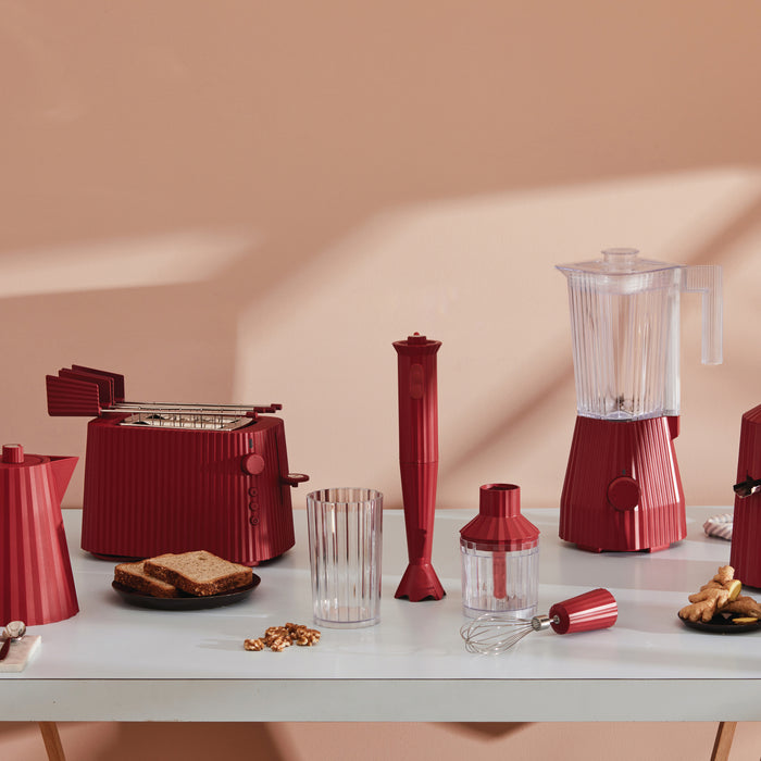 Alessi Plissé Broodrooster - Rood