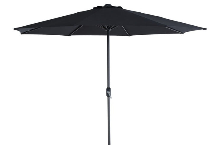Garden Impressions Lotus parasol Ø300 cm - zwart