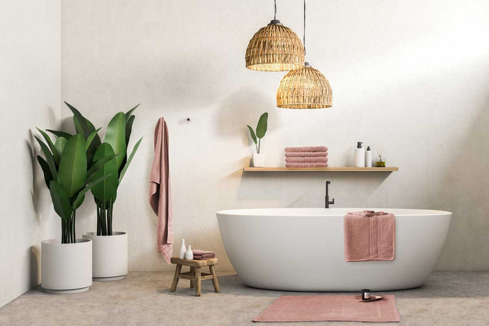 LINNICK Pure Hotel Badmat 50x70cm - rose