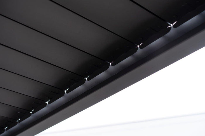 SORARA® Mirador Basic 300 x 300 cm Charcoal Zwart