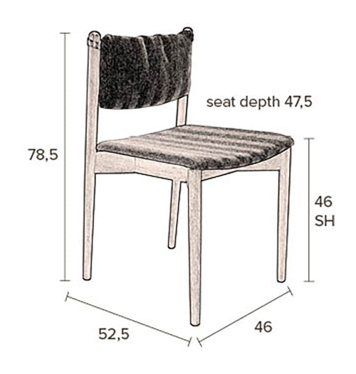 Dutchbone Torrance Stoel