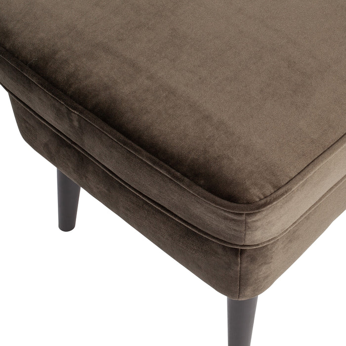 Woood Rocco Hocker - Velvet - Warm Groen