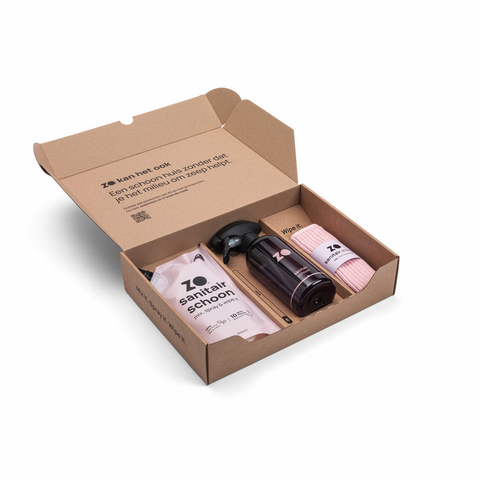 ZO® startpakket sanitair schoon amber
