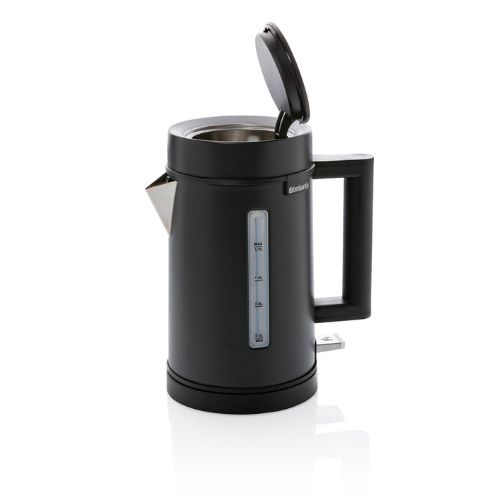 Brabantia D1S-6TMB Waterkoker - 1,7 Liter - LED-verlichting -Zwart