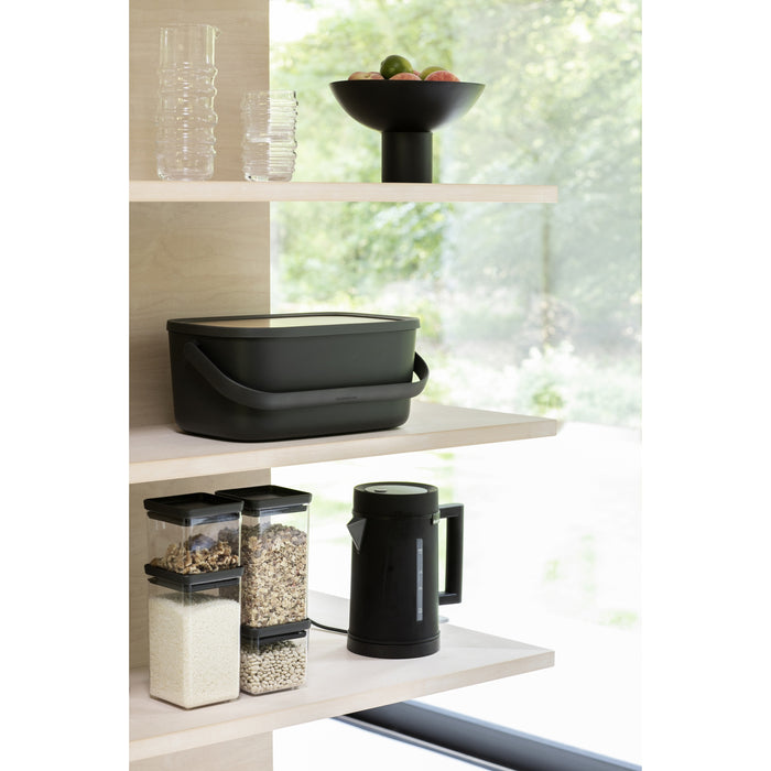 Brabantia D1S-6TMB Waterkoker - 1,7 Liter - LED-verlichting -Zwart