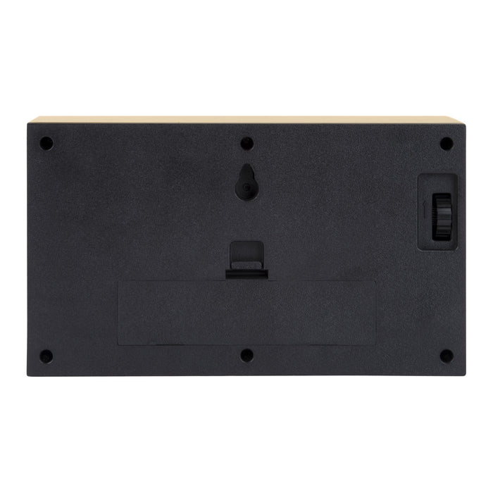 Karlsson Boxed Flip Tafelklok - Geborsteld goud