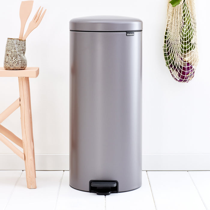 Brabantia NewIcon Pedaalemmer 30 L - Platinum