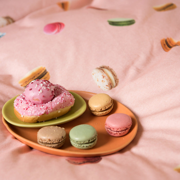 SNURK Macarons Dekbedovertrek 240 x 220 cm - Roze