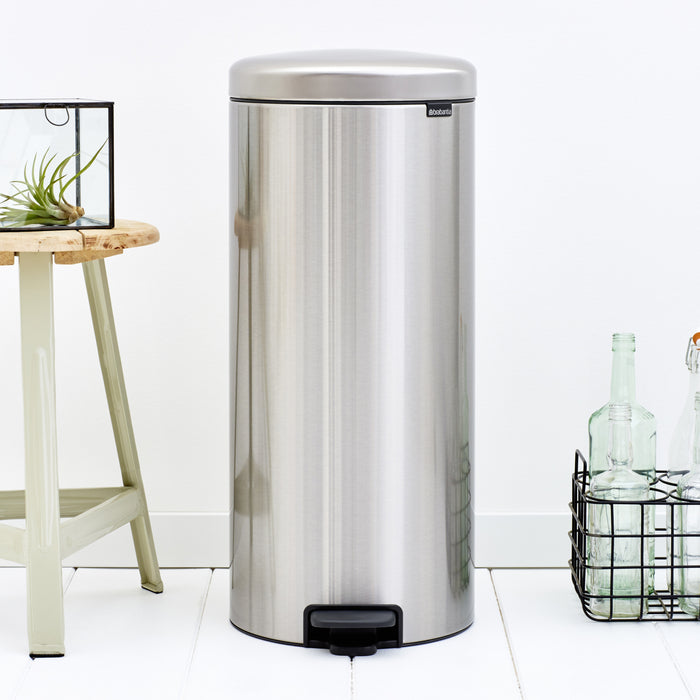 Brabantia NewIcon Pedaalemmer 30 L - Matt Steel