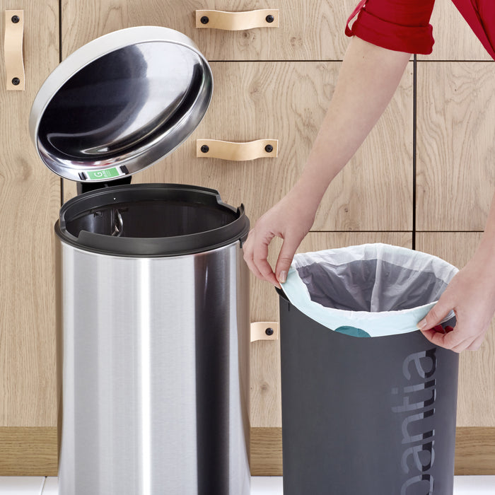 Brabantia NewIcon Pedaalemmer 30 L - Matt Steel